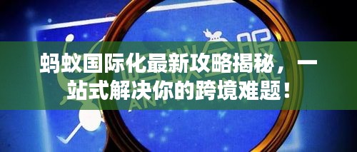 蚂蚁国际化最新攻略揭秘，一站式解决你的跨境难题！