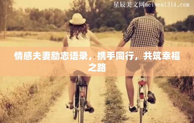 情感夫妻励志语录，携手同行，共筑幸福之路