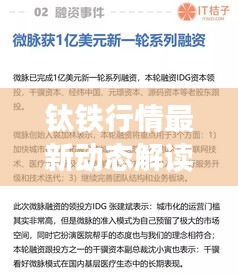 钛铁行情最新动态解读