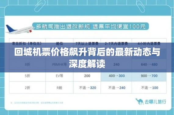 回城机票价格飙升背后的最新动态与深度解读