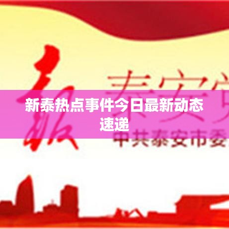 新泰热点事件今日最新动态速递