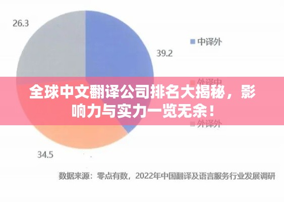 全球中文翻译公司排名大揭秘，影响力与实力一览无余！
