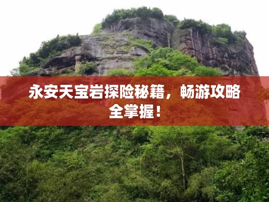永安天宝岩探险秘籍，畅游攻略全掌握！
