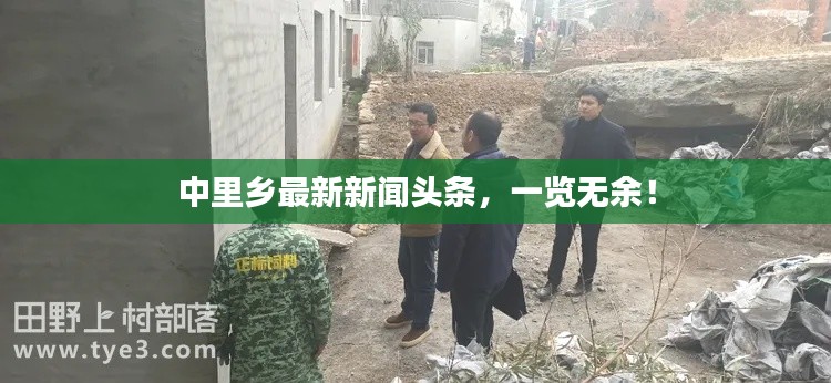 中里乡最新新闻头条，一览无余！