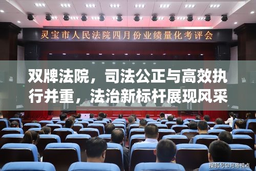 双牌法院，司法公正与高效执行并重，法治新标杆展现风采