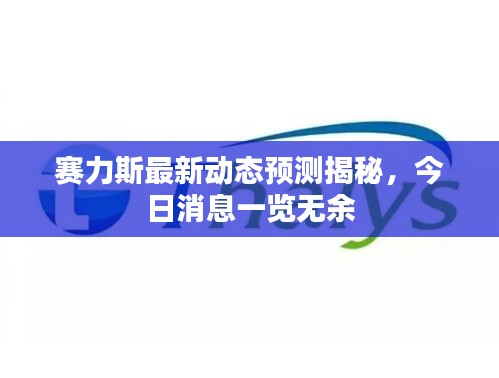 赛力斯最新动态预测揭秘，今日消息一览无余