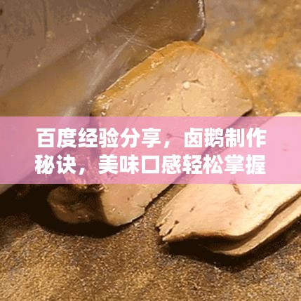 百度经验分享，卤鹅制作秘诀，美味口感轻松掌握！