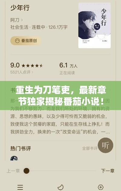 重生为刀笔吏，最新章节独家揭秘番茄小说！