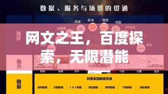 网文之王，百度探索，无限潜能
