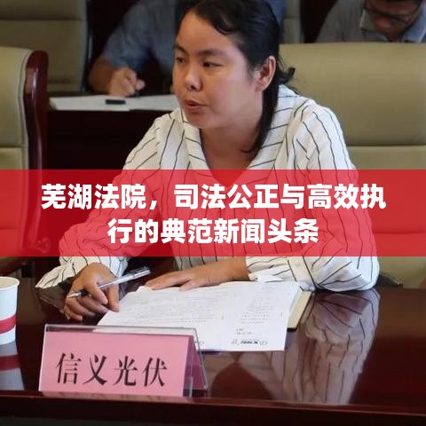 芜湖法院，司法公正与高效执行的典范新闻头条