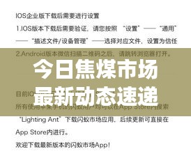 今日焦煤市场最新动态速递