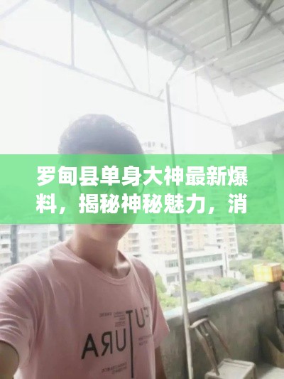 罗甸县单身大神最新爆料，揭秘神秘魅力，消息震撼四方！