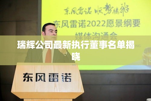 瑞辉公司最新执行董事名单揭晓