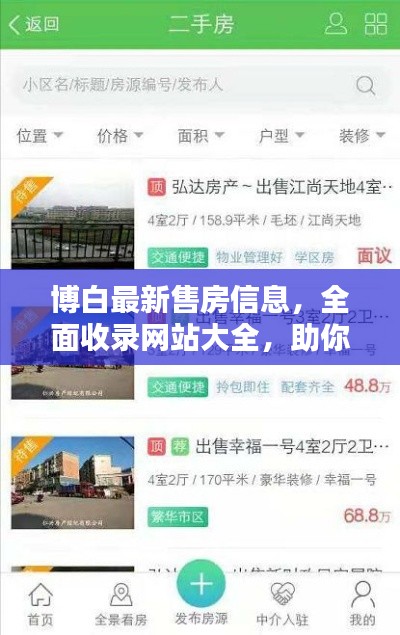 博白最新售房信息，全面收录网站大全，助你轻松购房！