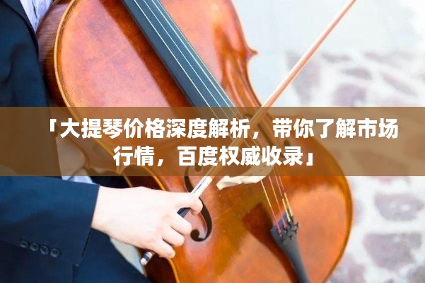 「大提琴价格深度解析，带你了解市场行情，百度权威收录」