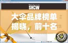 大伞品牌榜单揭晓，前十名排名抢先看！