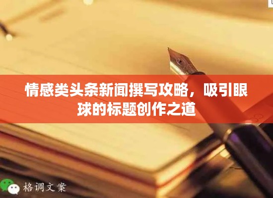 情感类头条新闻撰写攻略，吸引眼球的标题创作之道