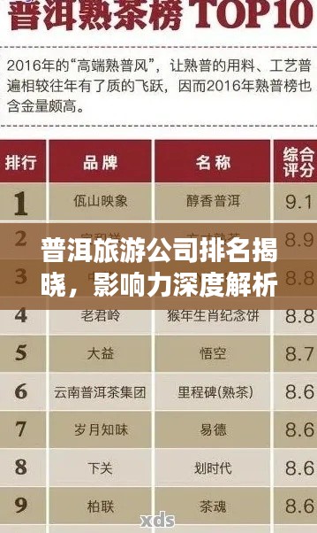 普洱旅游公司排名揭晓，影响力深度解析