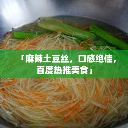 「麻辣土豆丝，口感绝佳，百度热推美食」