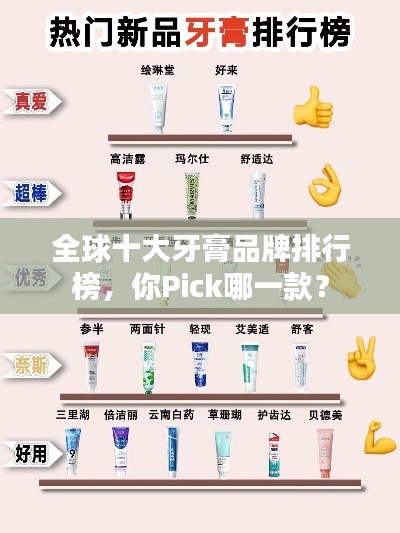 全球十大牙膏品牌排行榜，你Pick哪一款？