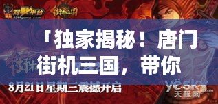 「独家揭秘！唐门街机三国，带你领略独特三国魅力！」