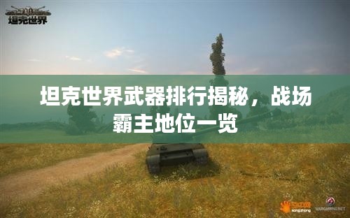 坦克世界武器排行揭秘，战场霸主地位一览