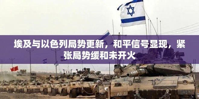 埃及与以色列局势更新，和平信号显现，紧张局势缓和未开火