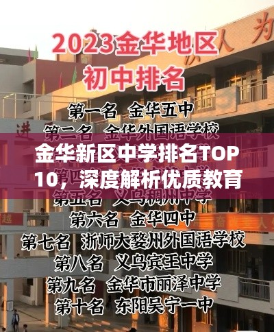 金华新区中学排名TOP10，深度解析优质教育资源分布之谜