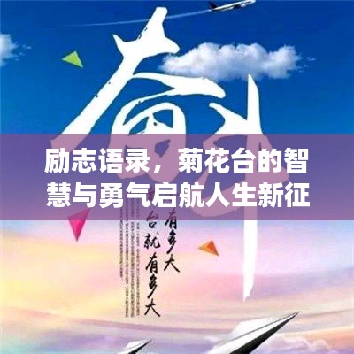 励志语录，菊花台的智慧与勇气启航人生新征程！