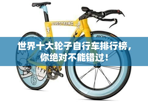 世界十大轮子自行车排行榜，你绝对不能错过！