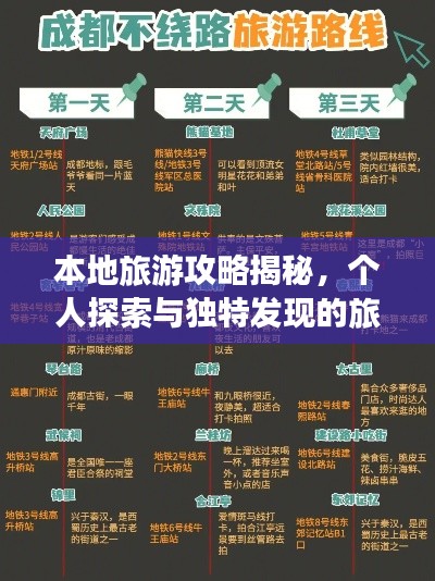 本地旅游攻略揭秘，个人探索与独特发现的旅程